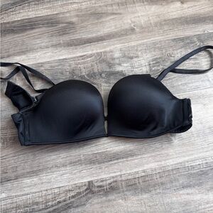 Elegant Black Strapless push up Bra